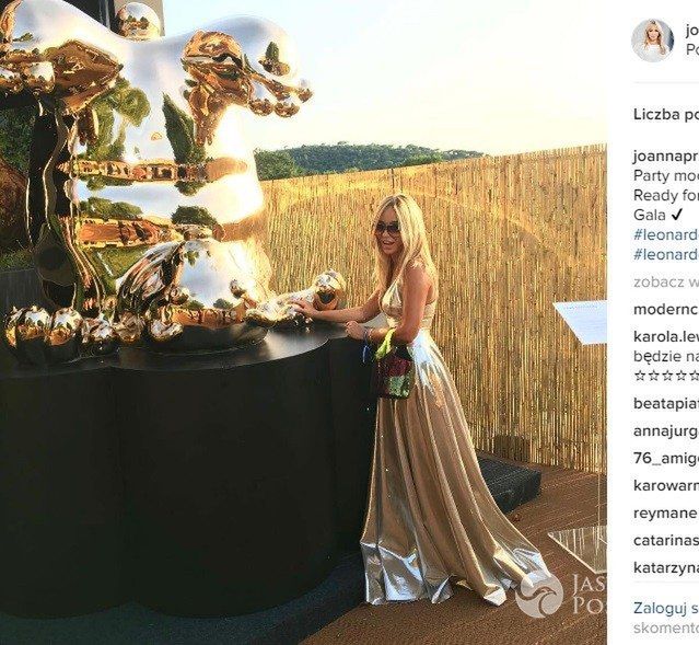 Joanna Przetakiewicz u Leonardo DiCaprio
