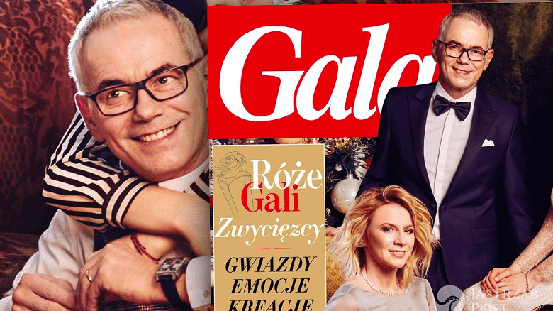 Świąteczna okładka Gali z Robertem Janowskim
