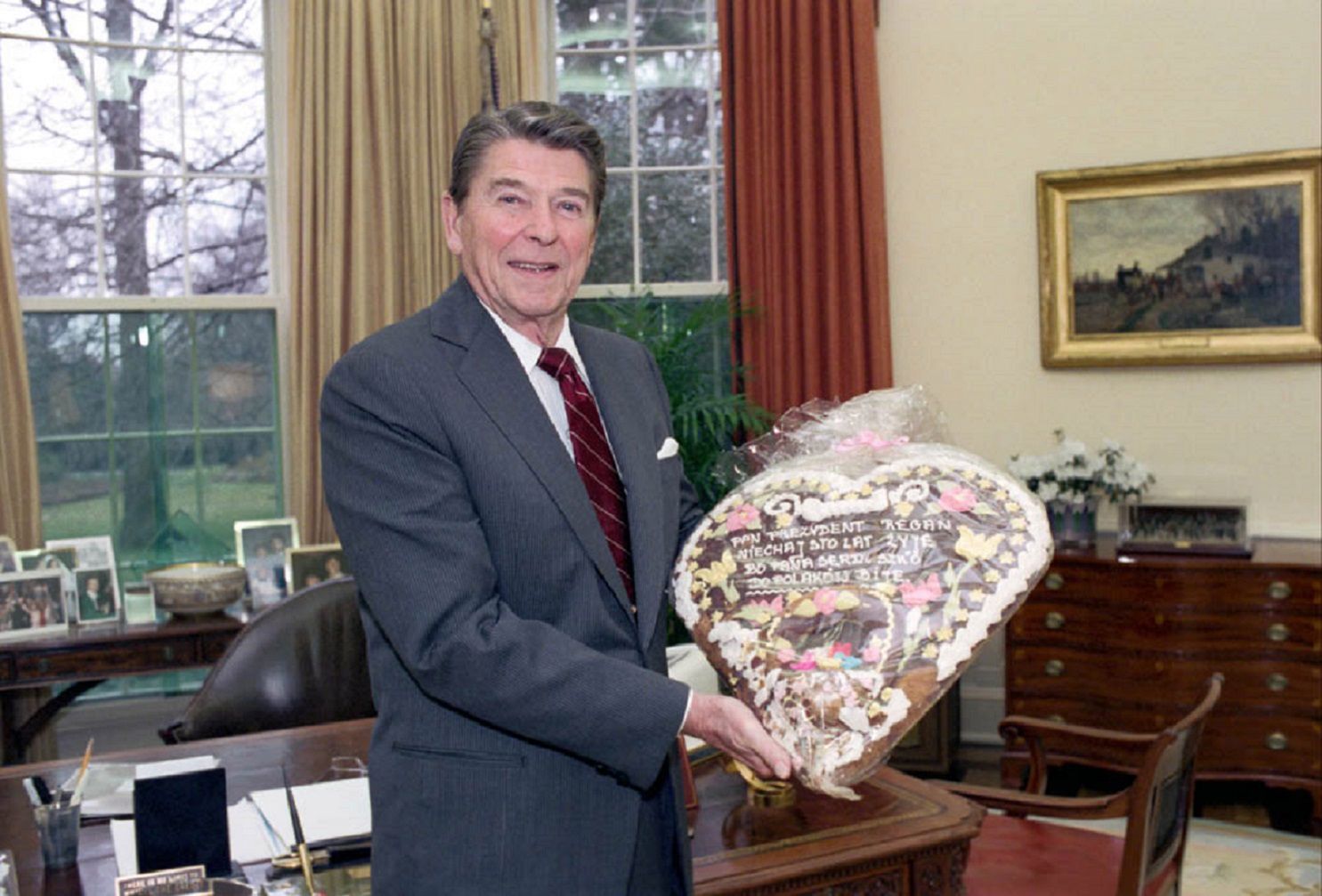 Nieznane zdjęcie Ronalda Reagana. Polacy będą wzruszeni