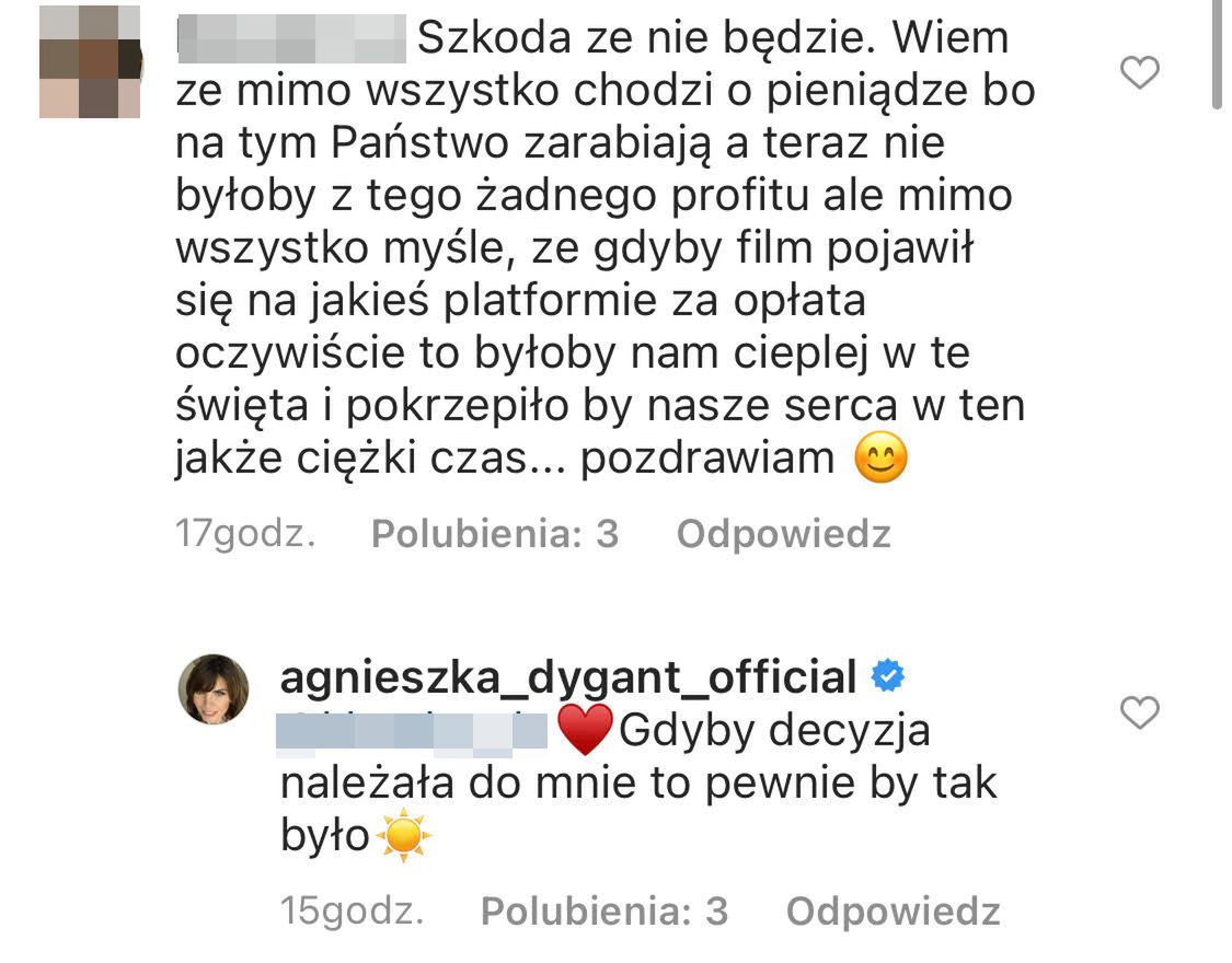 Agnieszka Dygant o Listach do M.4