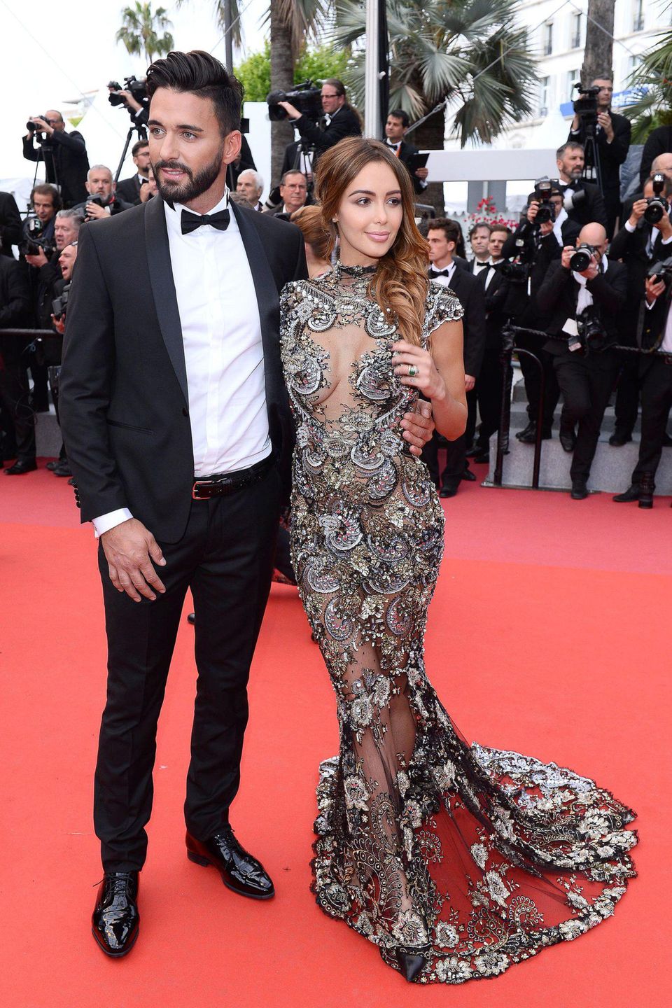 Nabilla Benattia, Thomas Vergara - premiera filmu "A Star Wars Story", Cannes 2018