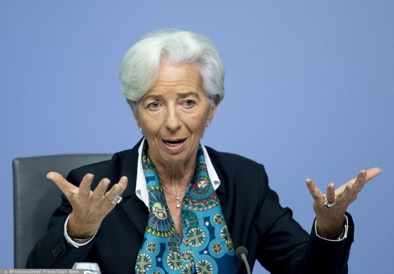 Christine Lagarde jest na czele Europejskiego Banku Centralnego.