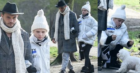 Posępni Margaret i KaCeZet prezentują oryginalne stylizacje na spacerze z czworonogiem (ZDJĘCIA)