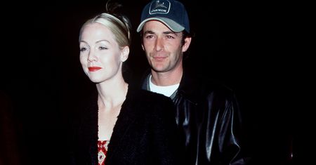 Jennie Garth skrytykowana. Bo nie pożegnała publicznie Luke'a Perry'ego