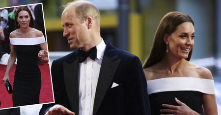 Kate i William na premierze "Top Gun: Maverick". Księżna ma talię seksbomby, ale po co znów pogwałciła protokół?