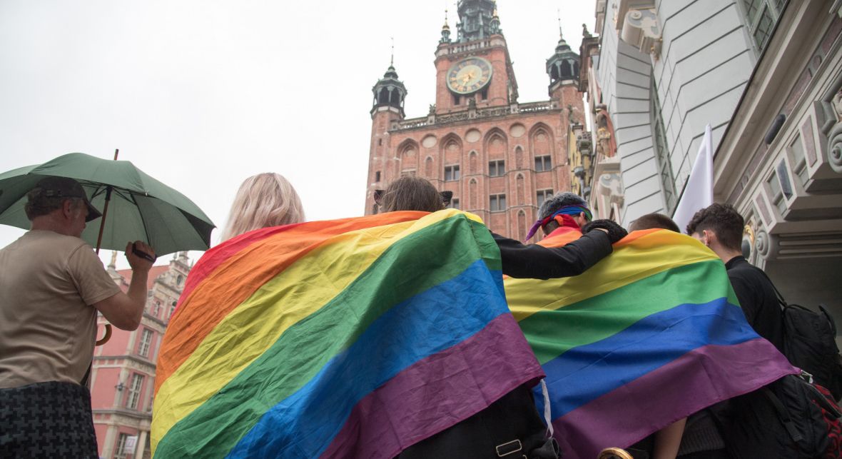 Gdańsk, manifestacja LGBT 
