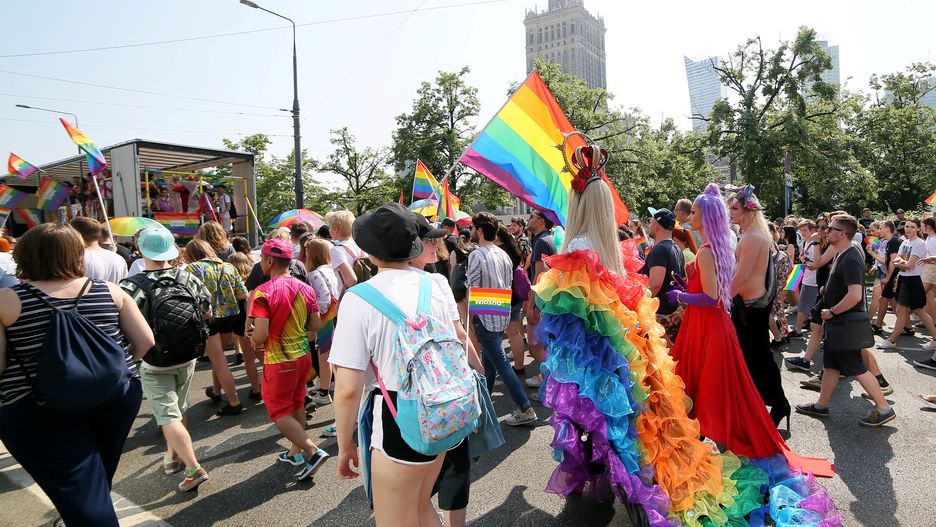 LGBT. Marsz Równości w Warszawie.
