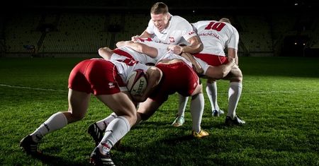 Reprezentacja Polski w rugby - zdjęcia z sesji