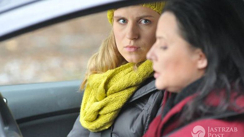 M jak miłość odcinek 1218, Teresa Zarzycka (Jowita Budnik). Natalka (Marcjanna Lelek)