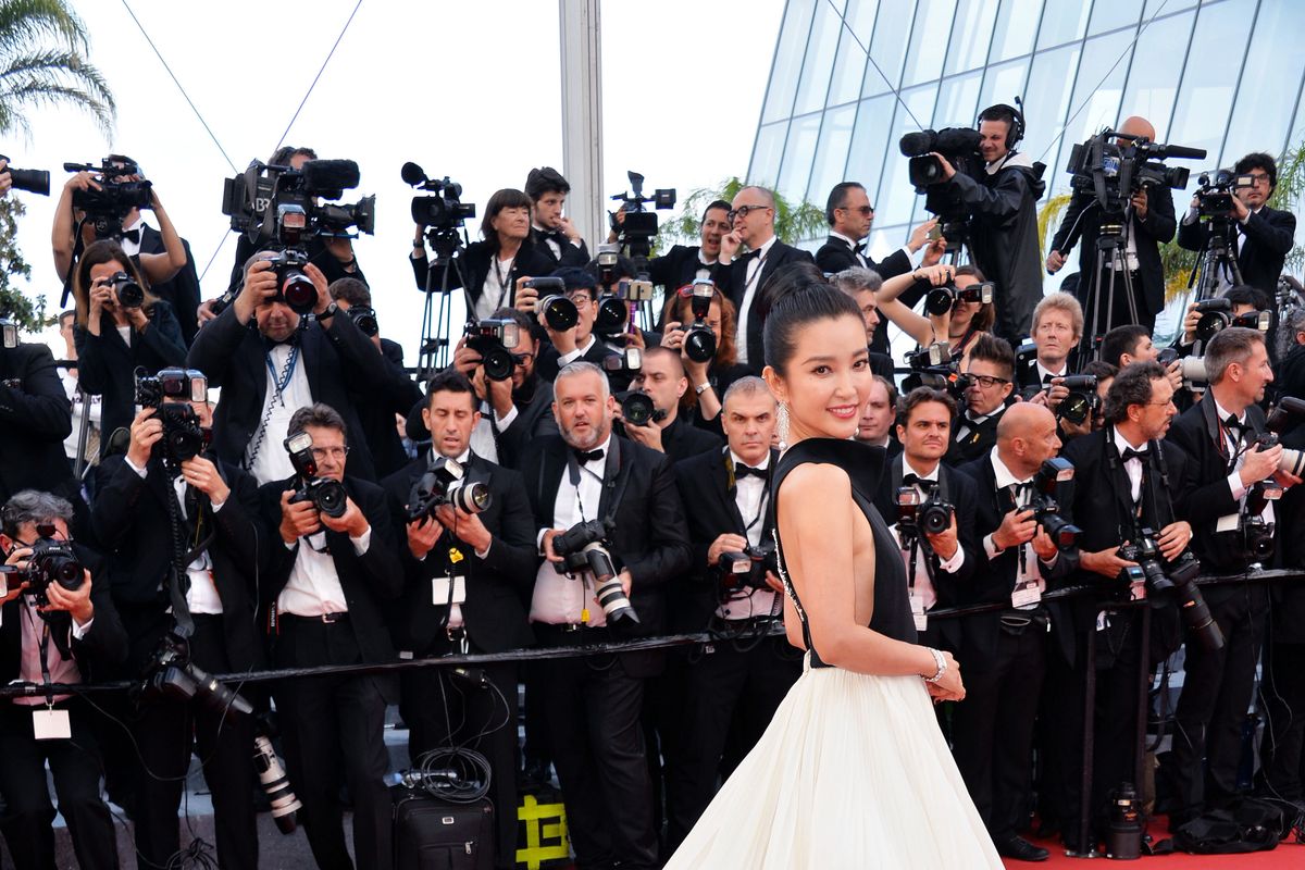 Li Bingbing w Cannes postanowiła wszystkich olśnić