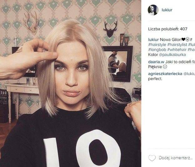 Karolina Gilon ma nową fryzurę
