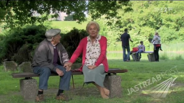 M jak miłość odcinek 1169, Barbara (Teresa Lipowska), Lucjan (Witold Pyrkosz), fot: MTL Maxfilm