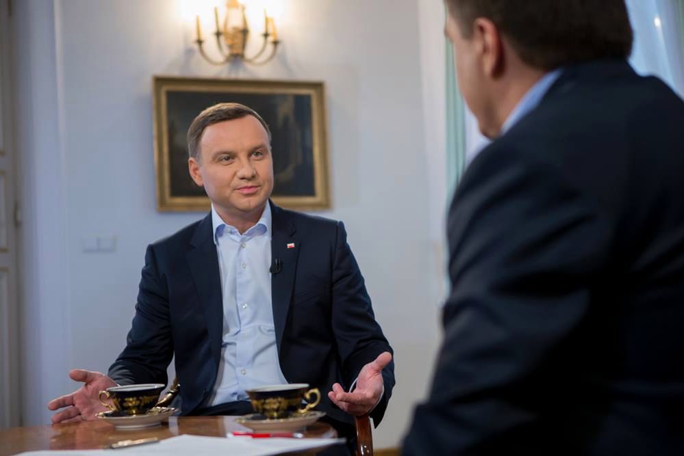 Prezydent powie, czy dogada się z Macierewiczem. Andrzej Duda u Bogdana Rymanowskiego