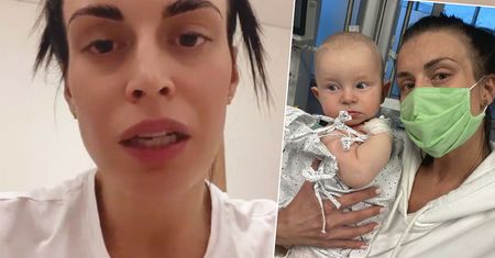 Nowe informacje o stanie zdrowia synka Magdy Stępień i Jakuba Rzeźniczaka. Wielkanoc spędzili w szpitalu. "Są tam sami"