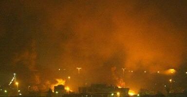 Bombowce koalicji znów nad Bagdadem