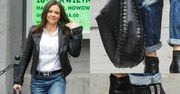 Drapieżna Kinga Rusin pod studiem ''Dzień Dobry TVN''