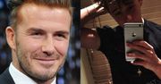 David Beckham zawstydził syna