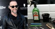 Adam "Nergal" Darski i Piotr Kędzierski w zakładzie barberskim. Były motocykle i piękne dziewczyny