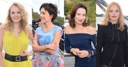 Olga Bołądź, Roma Gąsiorowska, Aleksandra Popławska, Magda Lamparska na konferencji filmu "Kochaj" [zdjęcia]