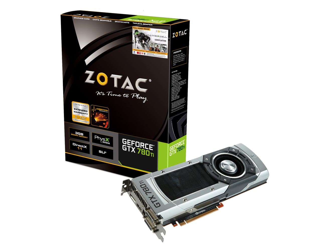 GeForce GTX 780 Ti od Zotac