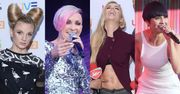 Tatiana Okupnik w "barwach narodowych", Sarsa w dresie we flamingi, a Anna Wyszkoni w różowych włosach [zdjęcia]