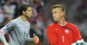 Mecz Polska-Gruzja: Artur Boruc i Wojciech Szczęsny - mecz oglądali z ławki rezerwowych