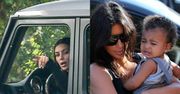 Kardashianki i mała North West miały wypadek!
