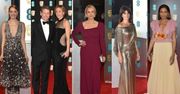 Gwiazdy na uroczystości BAFTA 2017: Emma Stone, Hugh Grant, J.K. Rowling, Penelope Cruz, Naomie Harris i inni [GALERIA]
