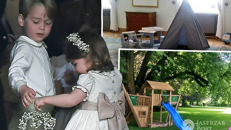 Pokój dla George'a i Charlotte w Belwederze