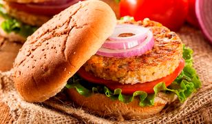 Wegańskie burgery z fasoli