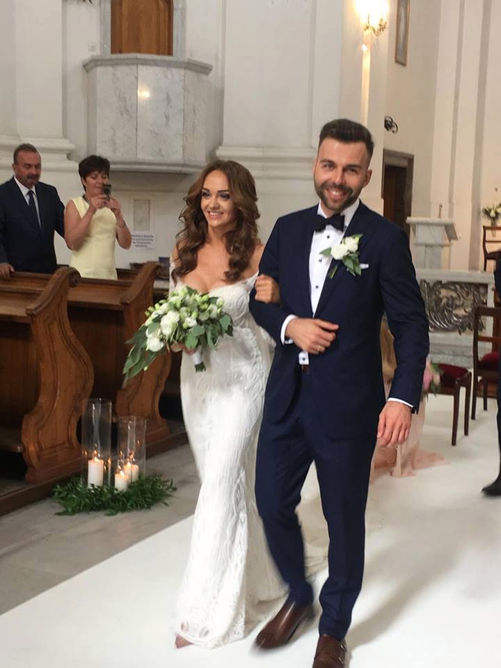 Sylwia Nowak w dniu ślubuu