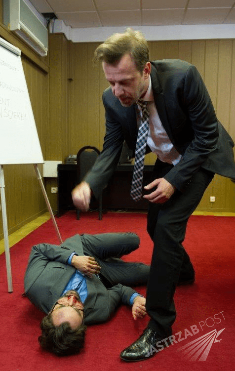 Na Wspólnej 2166, Smolny (Łukasz Konopka), Adrian (Piotr Jankowski), fot: materiały prasowe