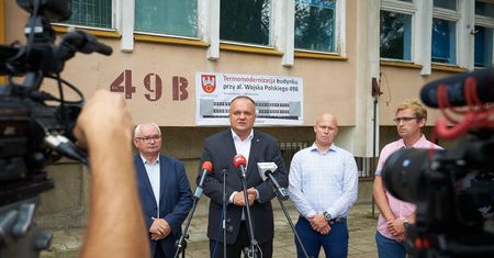 Remont w przychodni na Wojska Polskiego