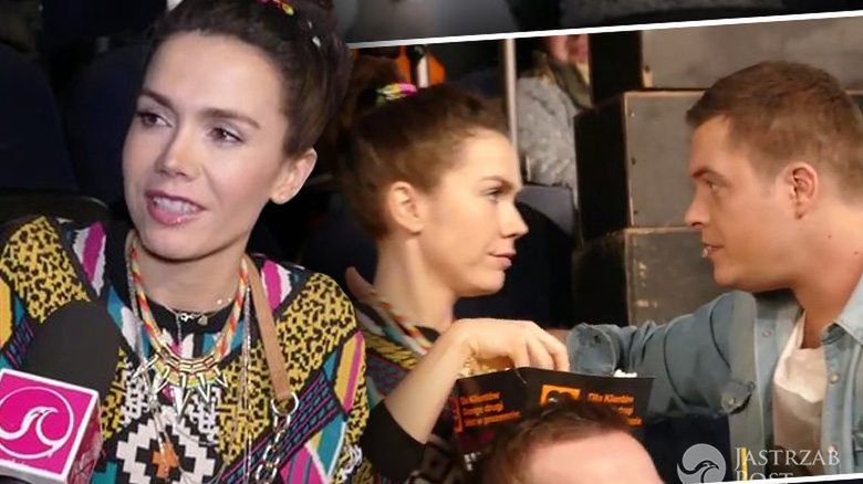 Olga Bołądź i Tomasz Schuchardt na planie reklamy Orange