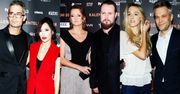 Piękne pary na premierze Kalendarza Dżentelmeni: Paweł Małaszyński z żoną, Justyna Steczkowska z mężem i Michał Żebrowski z Aleksandrą