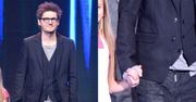 Kuba Wojewódzki przyszedł na konferencje TVN-u z dzieckiem za rękę