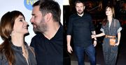 Viola Kołakowska i Tomasz Karolek na ściance: nie mogli oderwać od siebie wzroku i... rąk :)