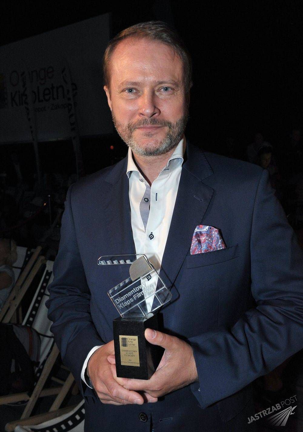Artur Żmijewski laureatem nagrody Orange Kino Letnie 2015, fot. mat. prasowe