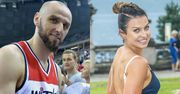 Marcin Gortat przy Robercie Lewandowskim obejmuje Annę Lewandowską [wideo]