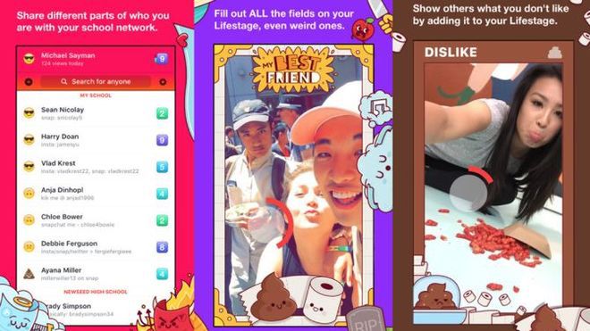 nowa aplikacja facebook lifestage