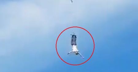 Gdynia. Wypadek na bungee. Mężczyzna ma złamany kręgosłup?