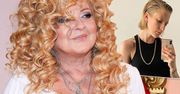 Magda Gessler pochwaliła się zdjęciem ciężarnej Lary. Brzuszek rośnie tak samo jak duma przyszłej babci