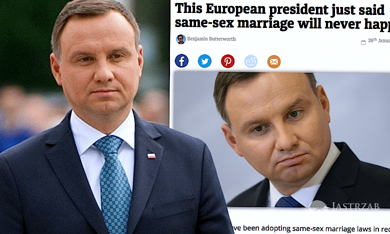 Andrzej Duda o gejach