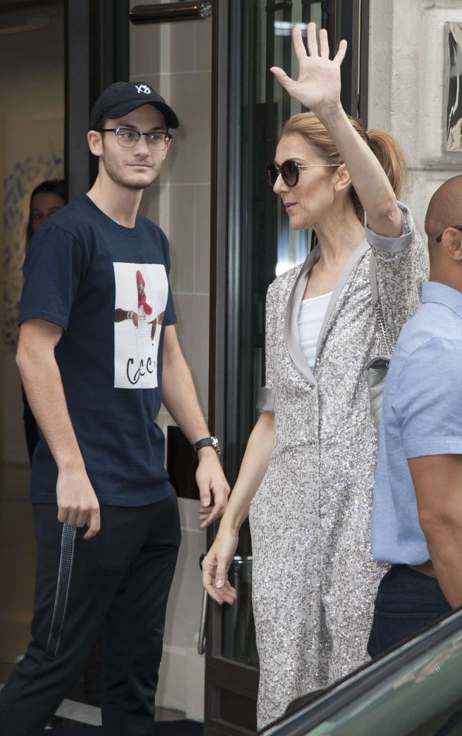 Rene-Charles Angelil i Celine Dion w Paryżu, 2017 rok
