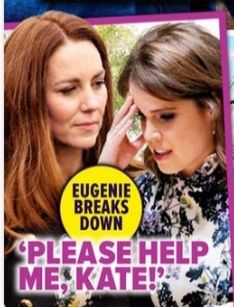 Księżniczka Eugenia prosi Kate o pomoc