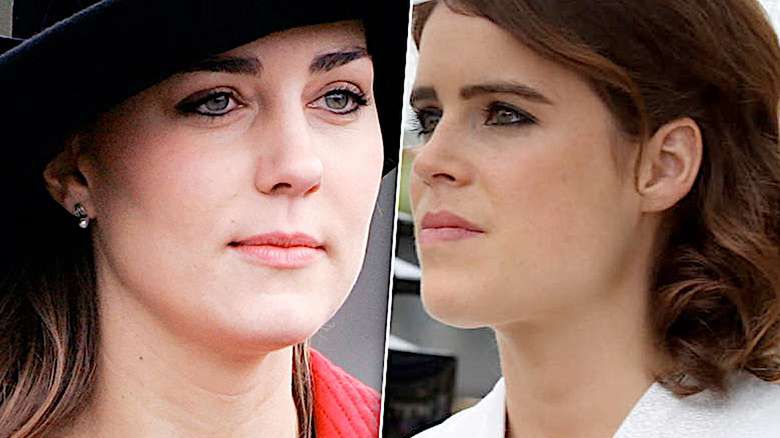 Księżna Kate, księżniczka Eugenia, konflikt