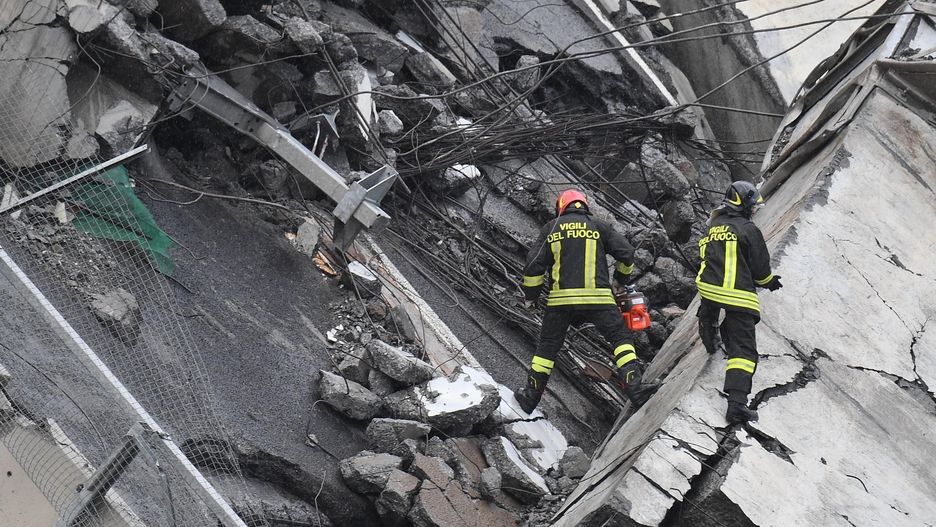 W katastrofie wiaduktu zginęło co najmniej 35 osób