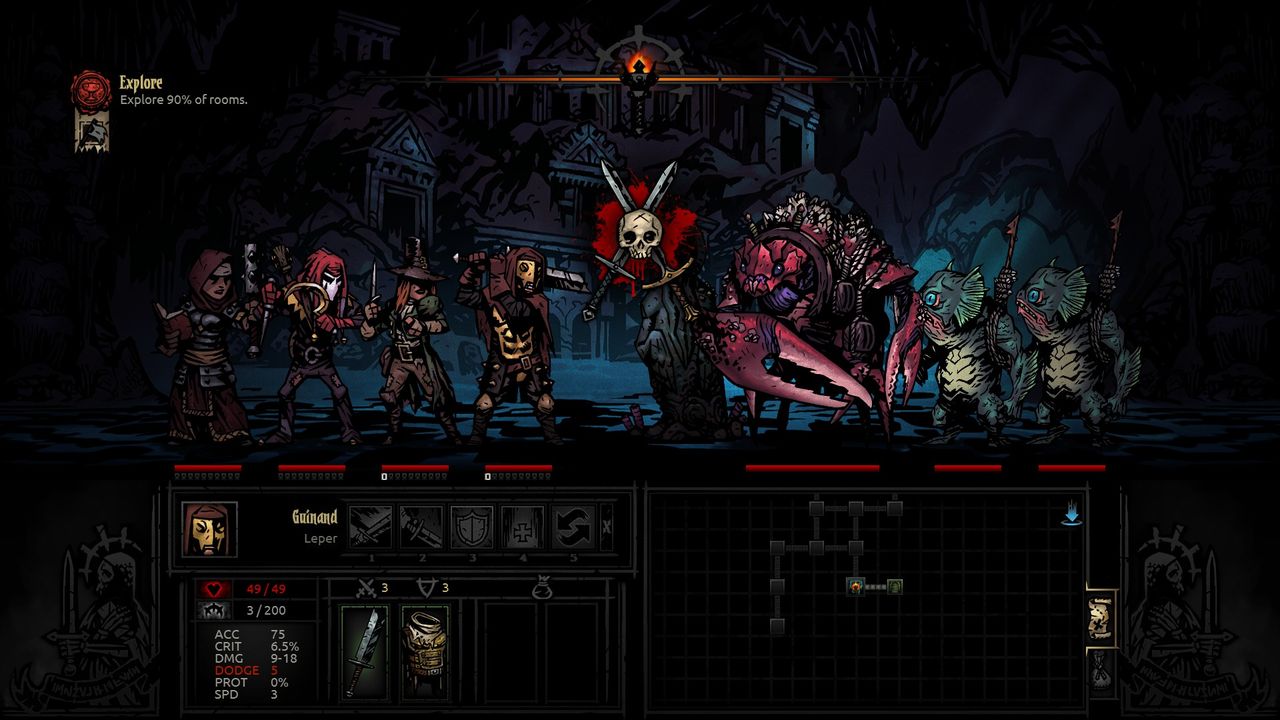 Darkest Dungeon zabierze PS4 i PS Vitę do dusznych lochów wiosną 2016 roku