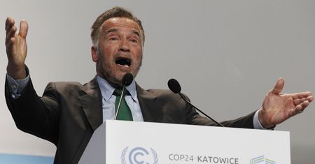 Katowice. Arnold Schwarzenegger gwiazdą szczytu klimatycznego