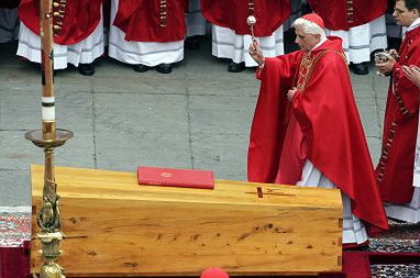 Homilia kardynała Josepha Ratzingera